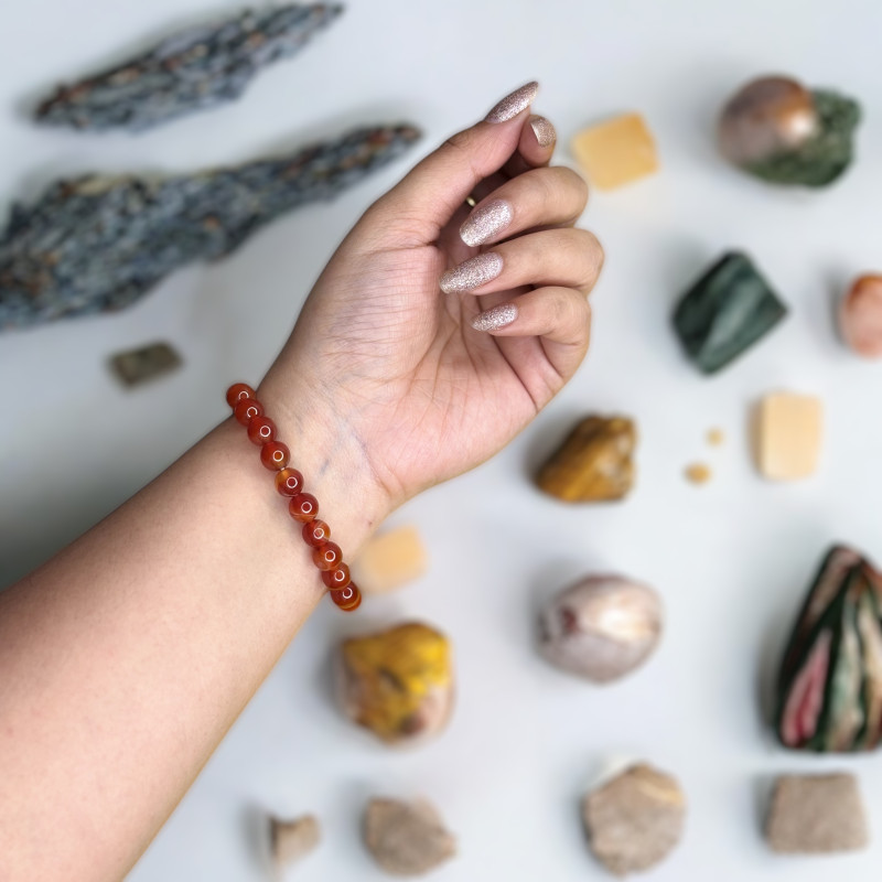 red carnelian bracelet