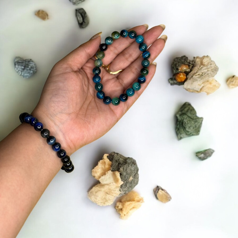 blue tiger eye bracelet